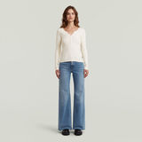 G-STAR Outlet Jeans Deck Ultra High Wide Leg Azul intermedio