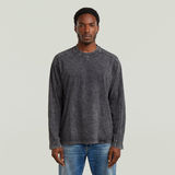 G-STAR Outlet Camiseta Washed Boxy Negro