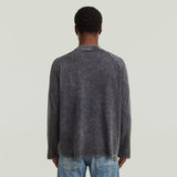 G-STAR Outlet Camiseta Washed Boxy Negro