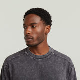 G-STAR Outlet Camiseta Washed Boxy Negro