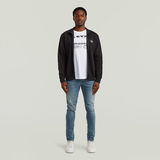 G-STAR Outlet Sudadera Logo Zip Thru Negro