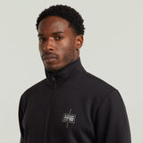 G-STAR Outlet Sudadera Logo Zip Thru Negro