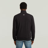 G-STAR Outlet Sudadera Logo Zip Thru Negro