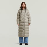 G-STAR Outlet Chaqueta Whistler Long Puffer Beige