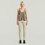 G-STAR Outlet Pantalones Midge Slim Straight Chino Beige