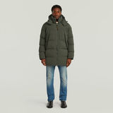 G-STAR Outlet G-Whistler Padded Hooded Parka 2.0 Grey