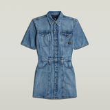 G-STAR Outlet Vestido motero Azul intermedio