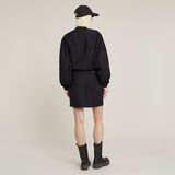 G-STAR Outlet Macro Balloon Dress Black