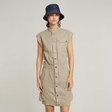 G-STAR Outlet Vestido Pocket Beige