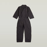 G-STAR Outlet Wrap Jumpsuit Grey