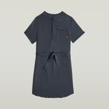G-STAR Outlet Vestido Belted Gris