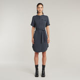G-STAR Outlet Vestido Belted Gris
