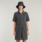 G-STAR Outlet Easy Short Jumpsuit Black
