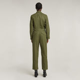 G-STAR Outlet Multi Zip Winter Jumpsuit Green