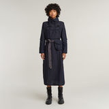 G-STAR Outlet Anorak Tunic Dress Dark blue