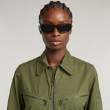 G-STAR Outlet Multi Zip Winter Jumpsuit Green