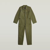G-STAR Outlet Multi Zip Winter Jumpsuit Green