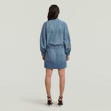 G-STAR Outlet Vestido Macro Balloon Azul intermedio