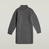G-STAR Outlet Cable Knit Dress Multi color
