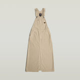 G-STAR Outlet Pichi Dungaree Dress Beige