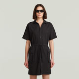 G-STAR Outlet Vestido Soft Utility Negro