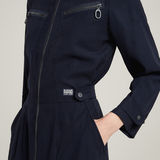 G-STAR Outlet Zip Through Dress Dark blue