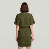 G-STAR Outlet Vestido Soft Utility Verde