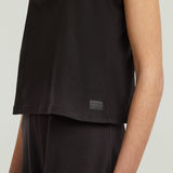 G-STAR Outlet Spaghetti Strap Loose Jumpsuit Black