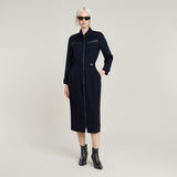 G-STAR Outlet Zip Through Dress Dark blue