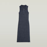 G-STAR Outlet Vestido Slim Knitted Azul oscuro