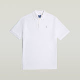 G-STAR Outlet Oluv Polo White