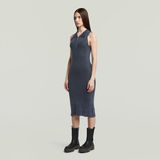 G-STAR Outlet Vestido Slim Knitted Azul oscuro