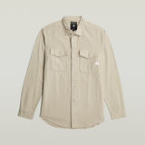 G-STAR Outlet Camisa Marine Slim Beige