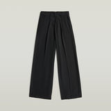 G-STAR Outlet Pantalones Fluid Wide Leg Negro