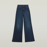 G-STAR Outlet Deck Ultra High Wide Leg Jeans Dark blue