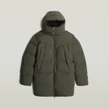 G-STAR Outlet G-Whistler Padded Hooded Parka 2.0 Grey