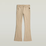 G-STAR Outlet 3301 Flare Chino Beige