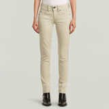 G-STAR Outlet Pantalones Midge Slim Straight Chino Beige