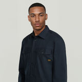 G-STAR Outlet Camisa Marine Slim Azul oscuro