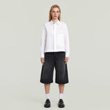 G-STAR Outlet Patti Short Clean Edge Negro