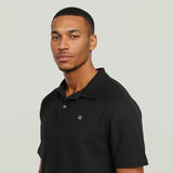 G-STAR Outlet Polo con estructura Negro
