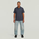 G-STAR Outlet Polo con estructura Azul oscuro