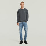 G-STAR Outlet Logo Overdyed Sweater Grey