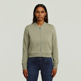 G-STAR Outlet Bomber Sweat Green
