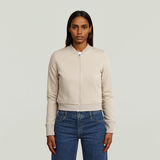G-STAR Outlet Bomber Sweat Beige