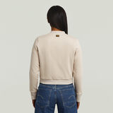 G-STAR Outlet Bomber Sweat Beige