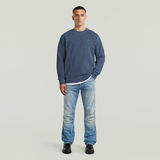 G-STAR Outlet Logo Overdyed Sweater Dark blue