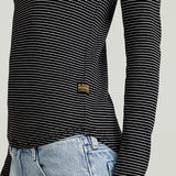 G-STAR Outlet Camiseta Stripe Slim Multi color