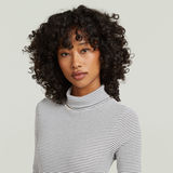 G-STAR Outlet Camiseta Stripped Slim Mock Multi color