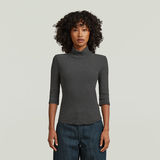 G-STAR Outlet Camiseta Stripped Slim Mock Multi color